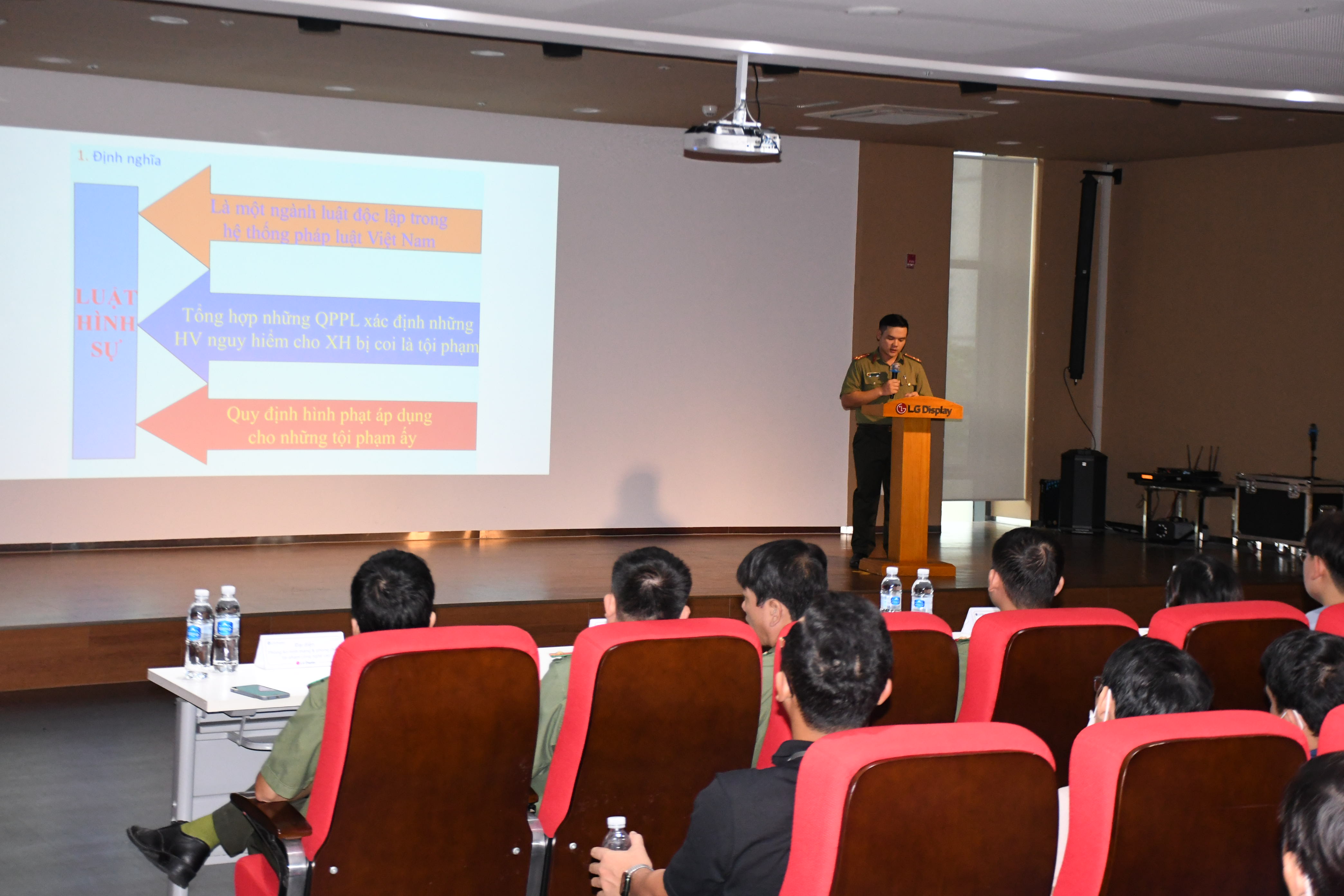 Công ty TNHH Taesung Engineering Vina gửi thư cảm ơn Phòng An ninh Kinh tế